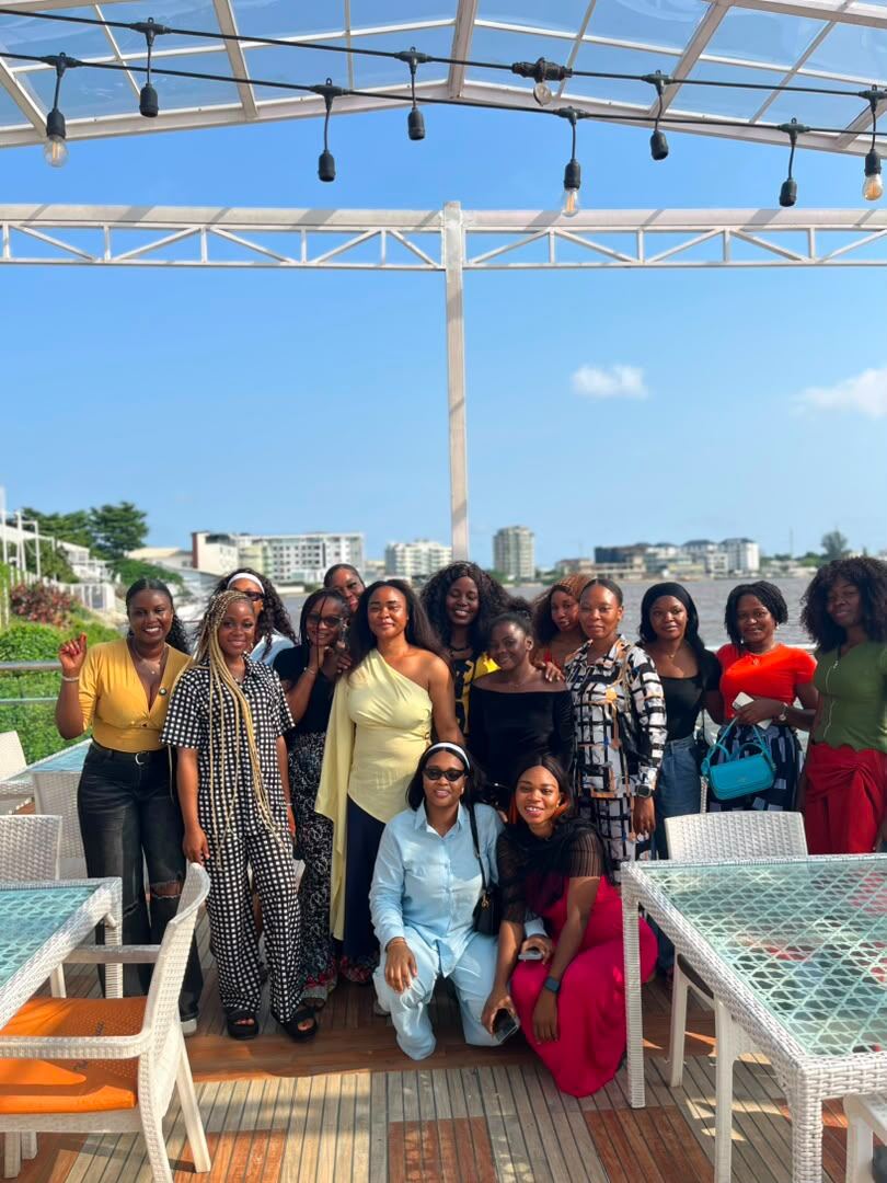 Laughter and hugs at a Sis, Sip & Share hangout